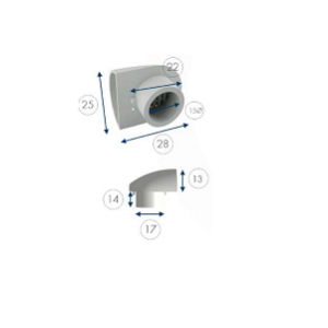 VENTILATIEWARTEL DV-M